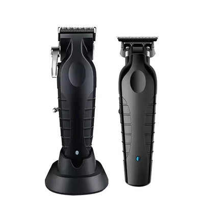 KEMEI Kit Profissional  Barbeiro Com 3 Maquinas - Cabelo - Acabamento - Shaver