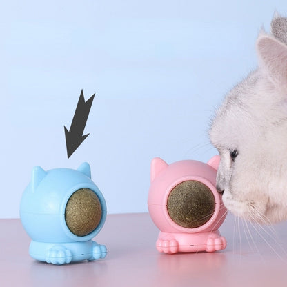 Brinquedo rotacional 360° Erva Catnip - Pet