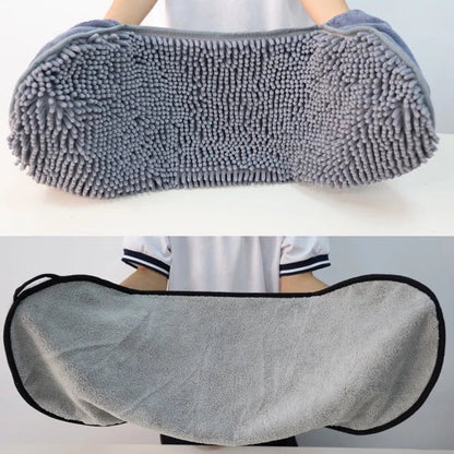 Kit 2 Toalhas para Cachorro – Secagem Rápida e Cuidados de Limpeza - Pet