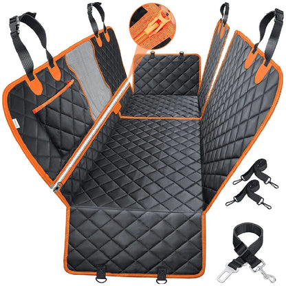 Capa Protetora Pet Impermeável 5 em 1 para Banco de Carro com Cinto de Segurança - Veiculo